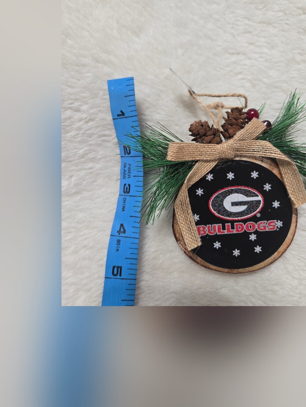 Foco Georgia Bulldogs 4 Piece Ornament Bundle NWT - Picture 3 of 7